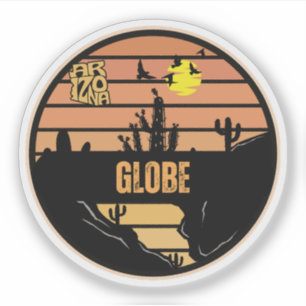 Sticker Globe, Arizona