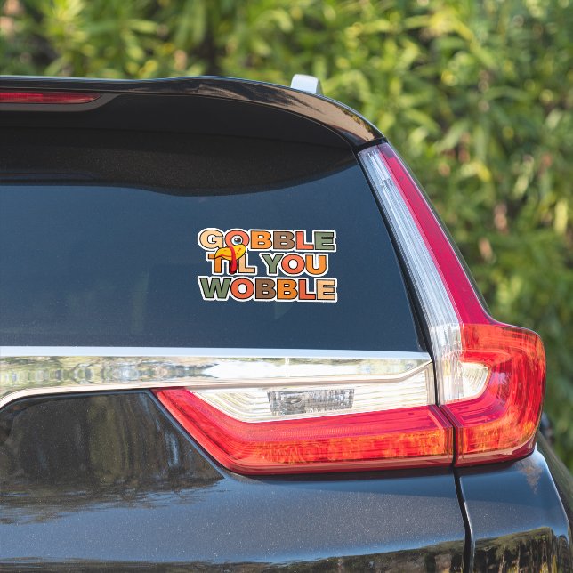 Sticker Gloups Gloups Jusqu'à Ce Que Vous Titubiez Drôle d (Côté voiture)