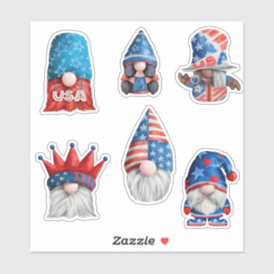 Sticker Gnomes Party aux Etats-Unis