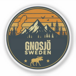 Sticker Gnosjö, Suède Sverige