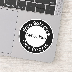 Sticker GNU/Linux