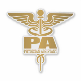 Sticker Gold Caduceus (PA)