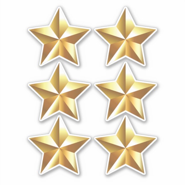 Sticker Gold Star (Devant)