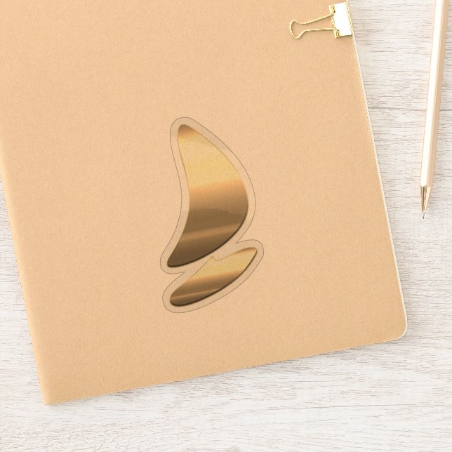 Sticker Gold Surfing (Carnet)