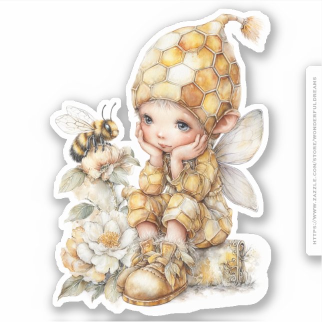 Sticker Golden Honey Fairy World – 2b The Awakening (Devant)