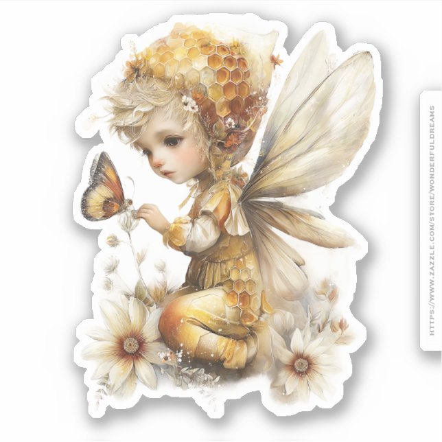 Sticker Golden Honey Fairy World – 2b The Awakening (Devant)
