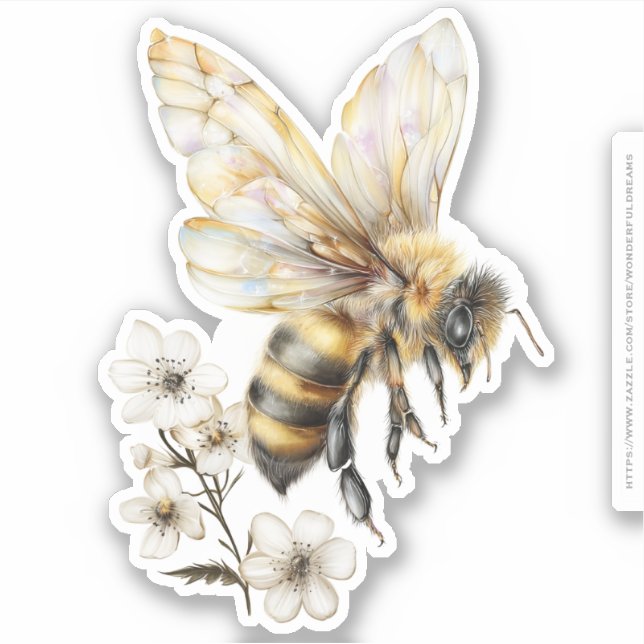 Sticker Golden Honey Fairy World – 2b The Awakening (Devant)