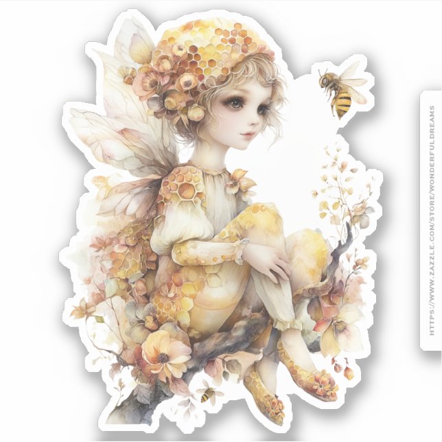 Sticker Golden Honey Fairy World – 3a The Awakening (Devant)