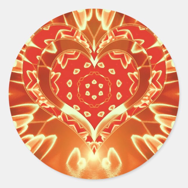 Sticker GOLDEN LOVE (Devant)