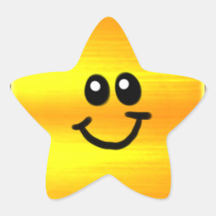 Sticker Golden Star