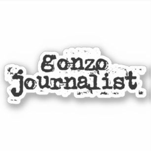 Sticker Gonzo Journaliste