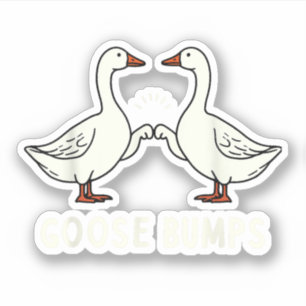 Sticker Goose Couple Drôle Oie Bosses Sarcastique Oie Lov