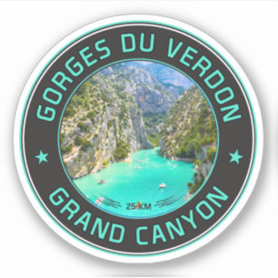 Sticker Gorge du Verdon - Les Gorges du Verdon