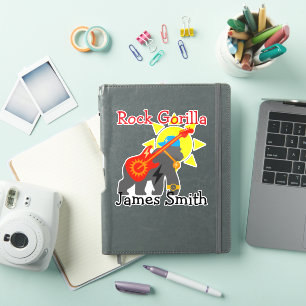 Sticker Gorille rocheuse