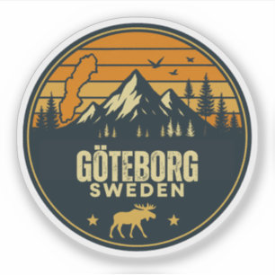 Sticker Göteborg, Suède Sverige