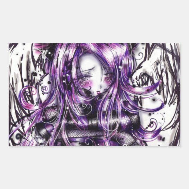 Sticker Goth Ceci (Devant)