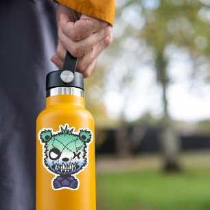 Sticker Goth Gay MLM Fierté Drapeau de couleur Ours