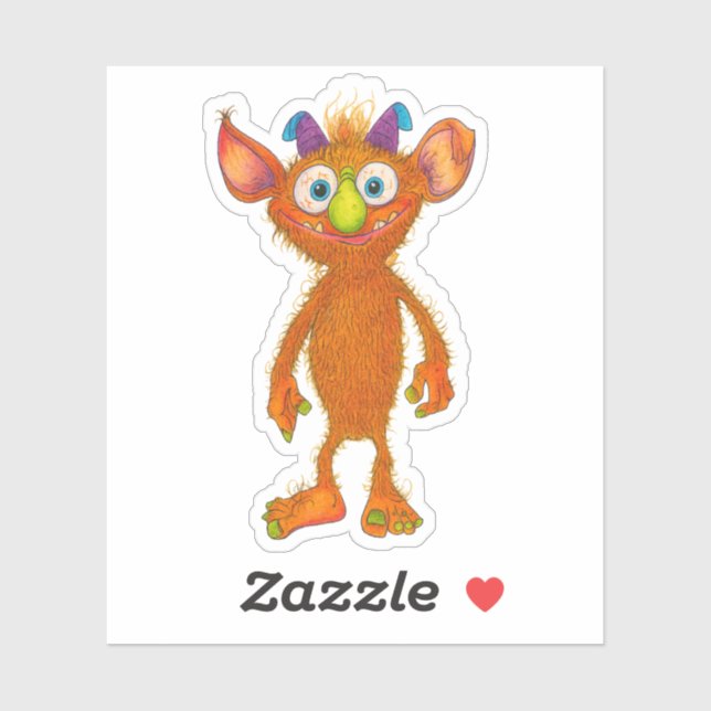 Sticker Grampa Troll (Feuille)