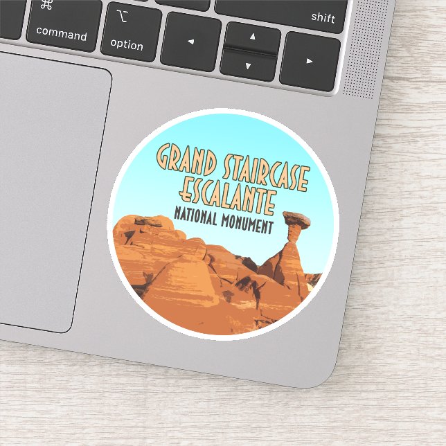 Sticker Grand Escalier Monument National Escalante (Détail)