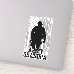 Sticker Grand-père de l'armée