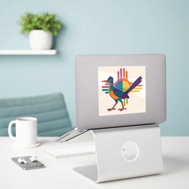 Sticker Grand Road Runner NM  (Ordinateur portable sur le bureau)