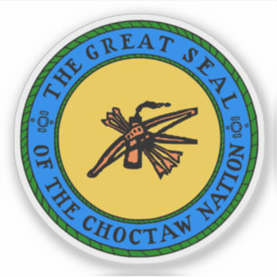 Sticker Grand sceau des peuples Choctaw, États-Unis