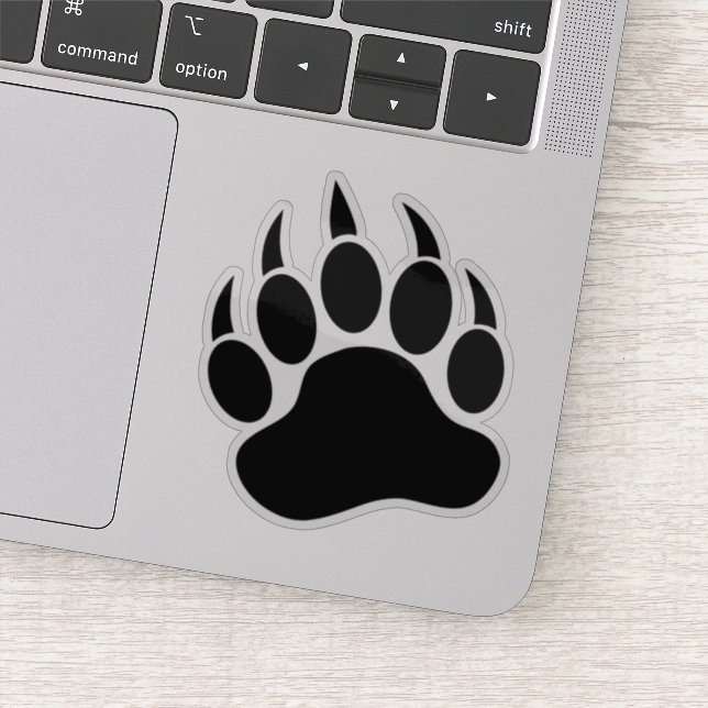 Sticker Grande Patte d'Ours Classique (Détail)