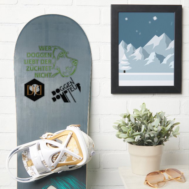 Sticker Grands Danois Logos (Snowboard)