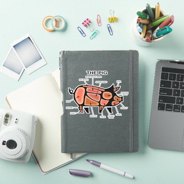 Sticker Graphique Boucher de porc (Couverture iPad)