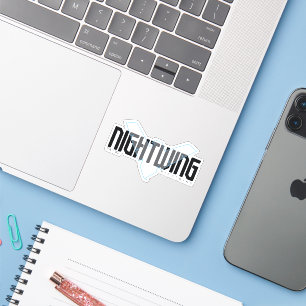 Sticker Graphique de nom high-tech Nightwing
