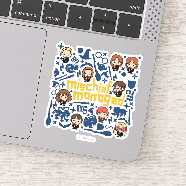 Sticker Graphique "MISCHIEF MANAGED™" (Détail)