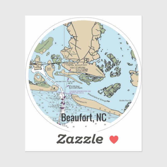 Sticker Graphique NC Beaufort (Feuille)