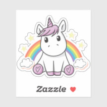 Graphique Unicorn Rainbow