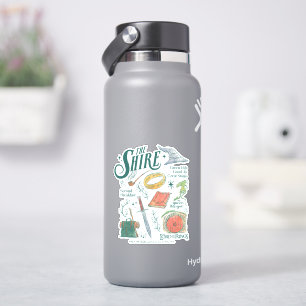 Sticker Graphisme en collage aquarelle THE SHIRE™