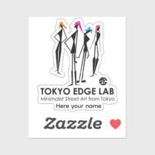 Sticker Graphisme Filles K-Pop Urbain Moderne - Tokyo Edge