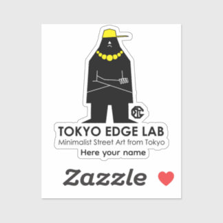 Sticker Graphisme MC Hip Hop Urbain Moderne - Tokyo Edge L