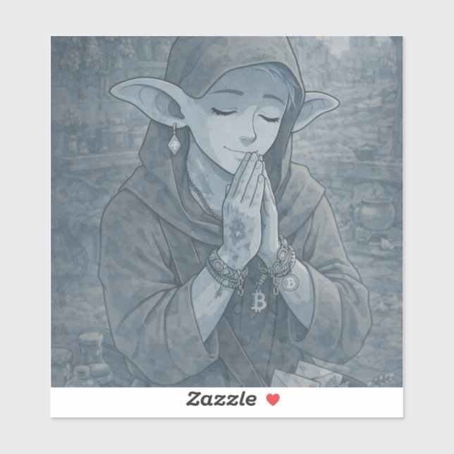 Sticker Gratitude / Guérisseur / Maison  (Feuille)
