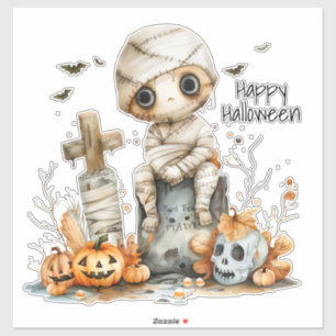 Sticker Graveyard Giggles - Un moment d'Halloween pour mam