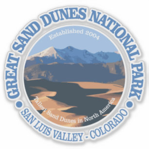 Sticker Great Sand Dunes NP