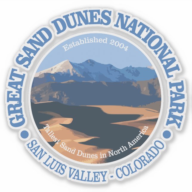 Sticker Great Sand Dunes NP (Devant)