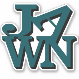 Sticker Green Jawn de minuit