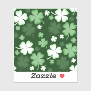 Sticker Green Shamrock