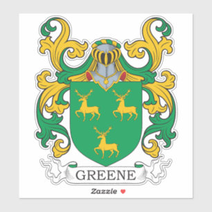 Sticker Greene Family Crest