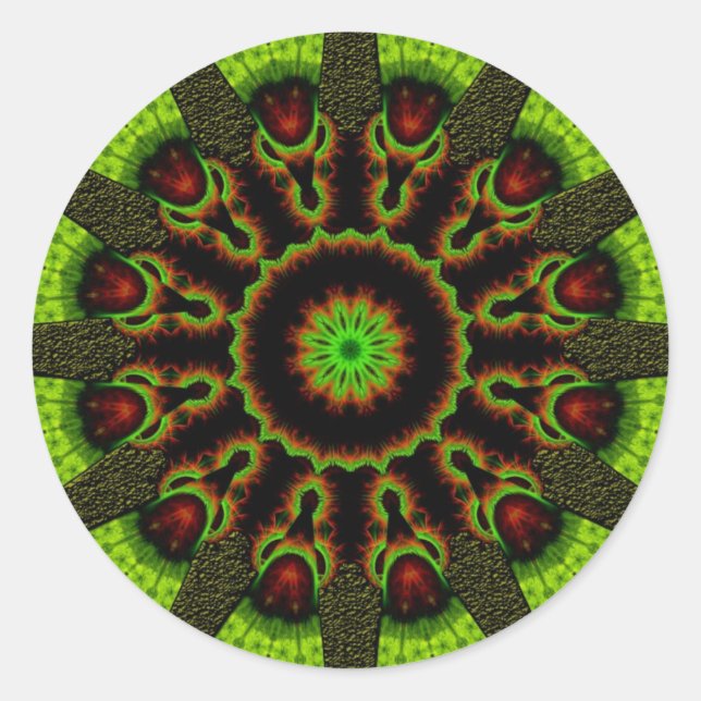 Sticker GreenRosa (Devant)