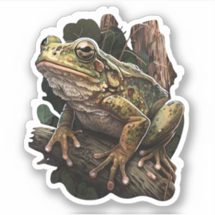 Sticker Grenouille forestière