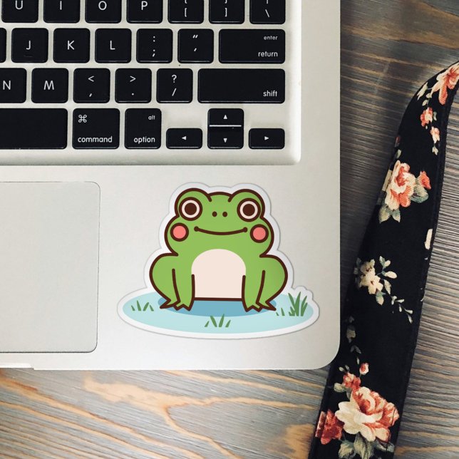 Sticker Grenouille mûre (Cute Frog Sticker)