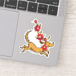 Sticker Grille | Max Christmas Pointsettia<br><div class="desc">Découvrez ce design amusant Dr Seuss avec Max.</div>