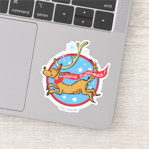 Sticker Grille   Max Merry Grinchmas !