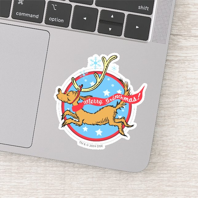 Sticker Grinch | Joyeux Grinchmas! (Détail)