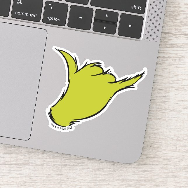 Sticker Grinch | T-Shirt Machine Méchante (Détail)